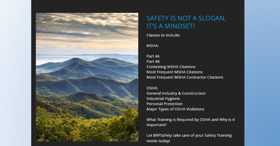 Blue Ridge Premier Safety, Bakersville NC