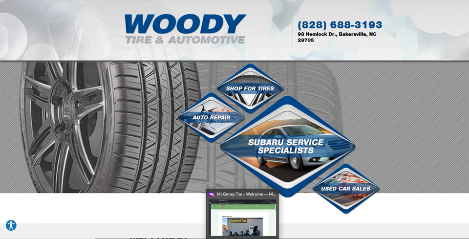 Woody Tire & Automotive Bakersville NC